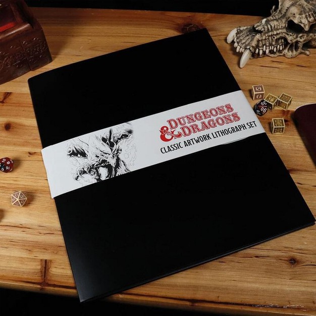 Fanattik Dungeons amp Dragons Lithograph Set