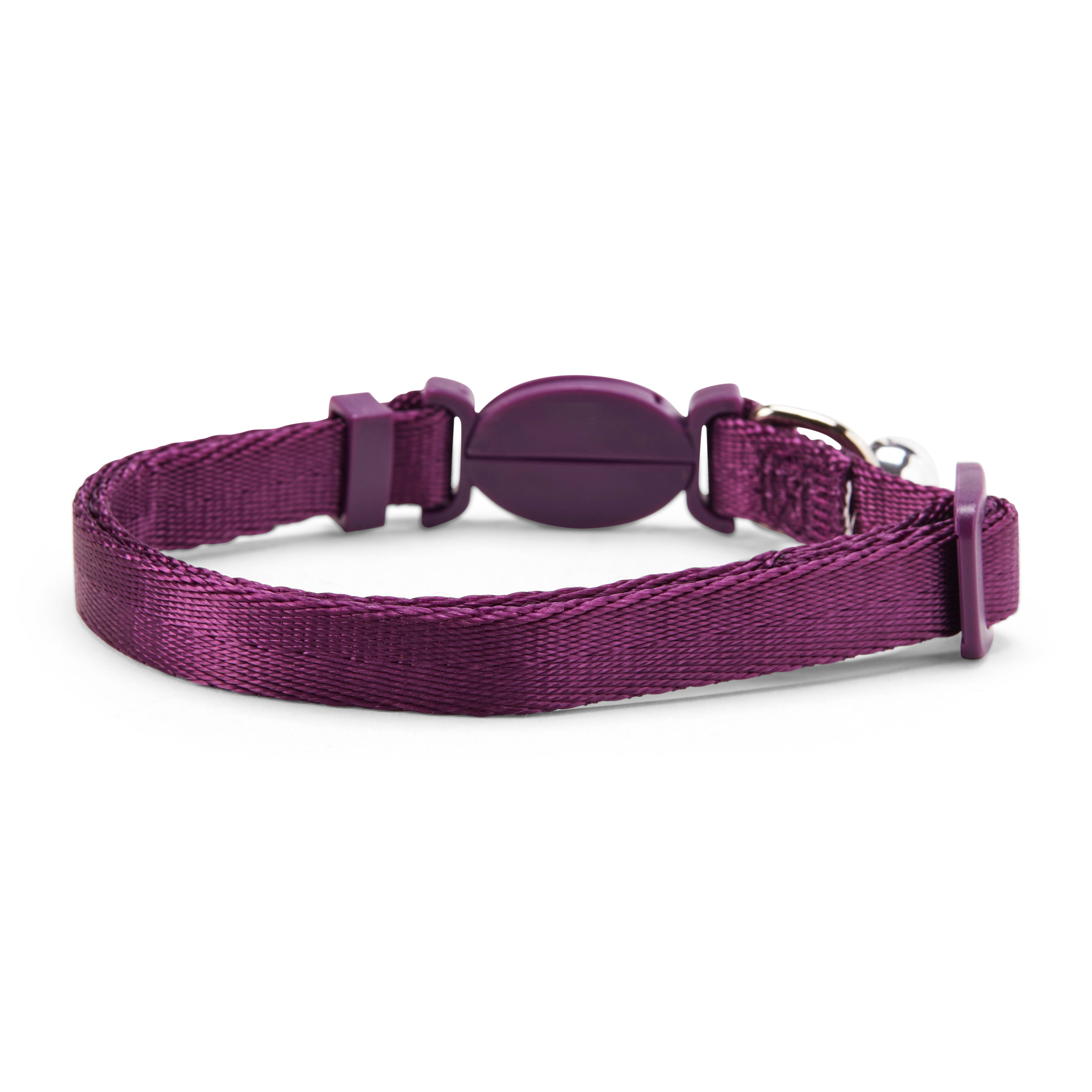 YOULY The Classic Purple Breakaway Large Cat Collar