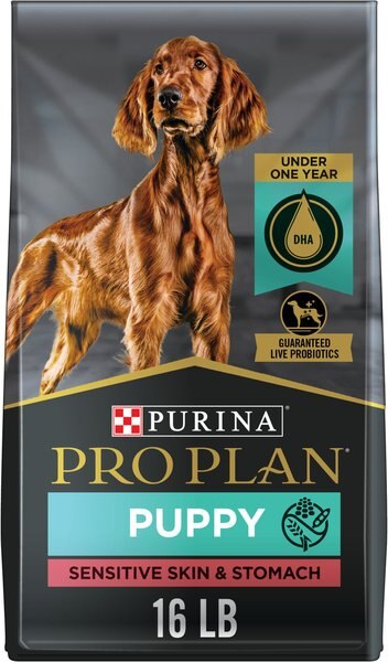 Purina Pro Plan Puppy Sensitive Skin and Stomach Lamb and Oatmeal Dry Dog Food