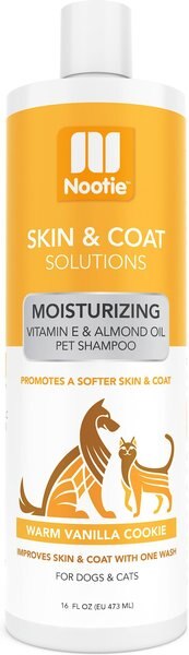 Nootie Warm Vanilla Cookie Moisturizing Formula Dog Shampoo