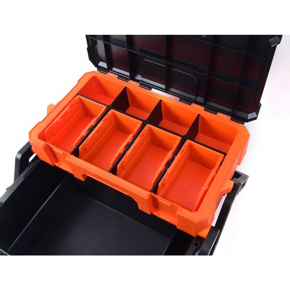 TACTIX 22.75 in. Portable Tool Box 320658