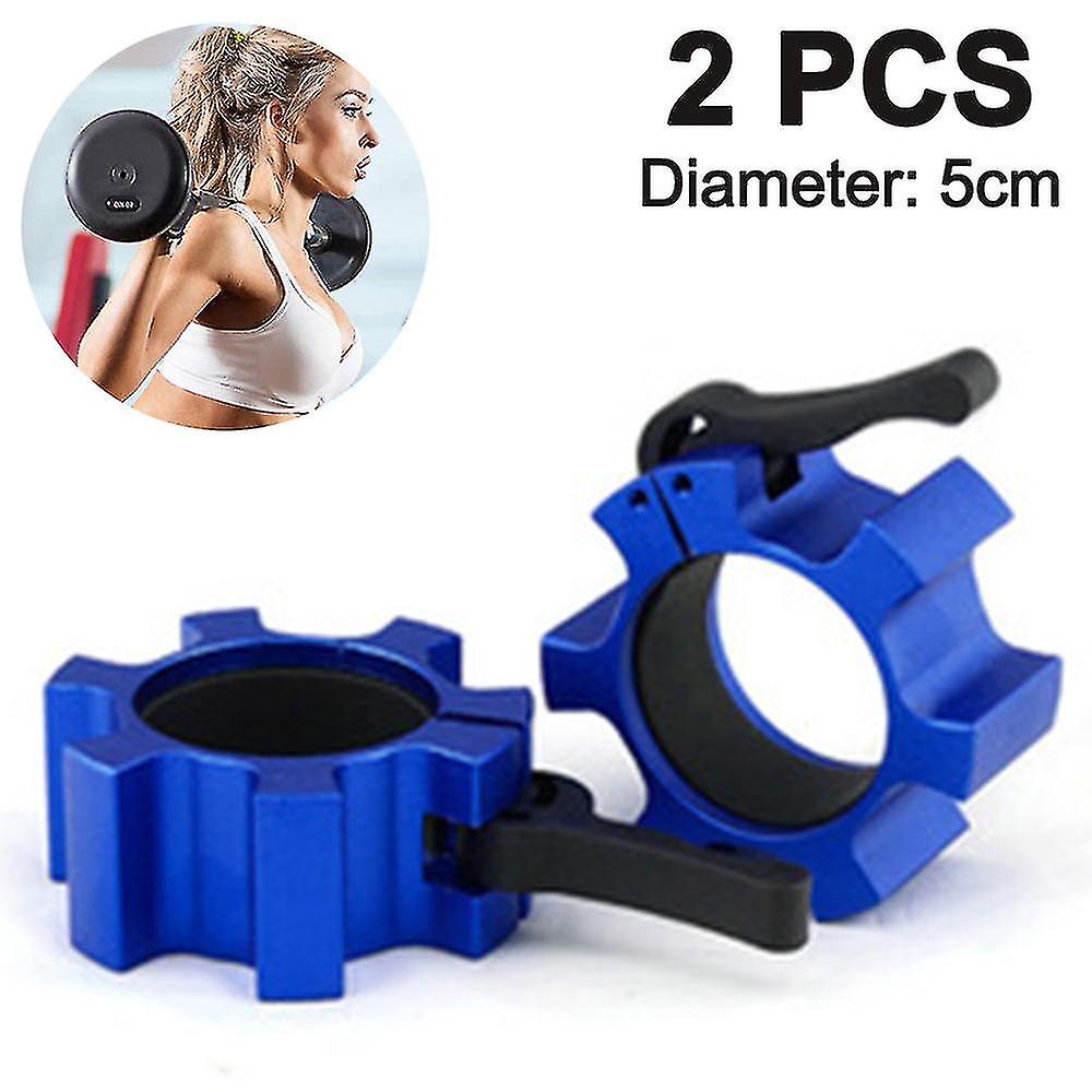 Barbell Buckle Lock Aluminum Alloy Barbell Collar Lock Clip Clamp