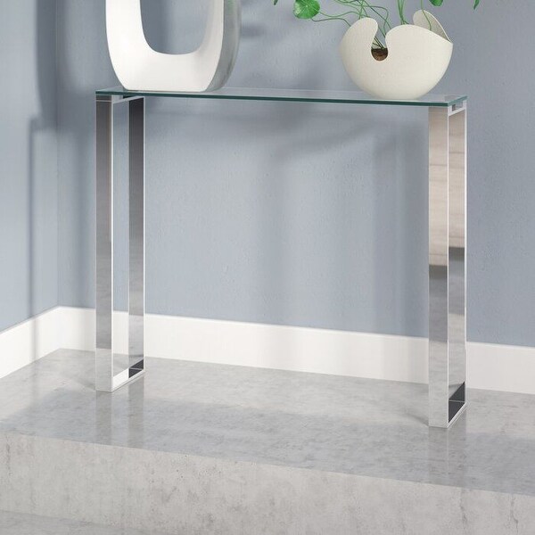 Mehpare Gen Glass Console Table