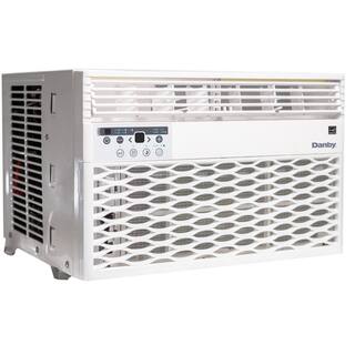 Danby 12000 BTU 550 sq.ft. ENERGY STAR Compliant Window AC with Remote in White DAC120EB6WDB-6