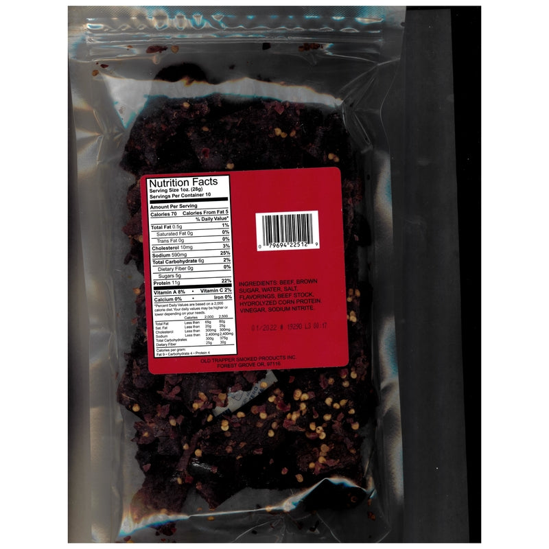 BEEF JERKY SPICY 10OZ