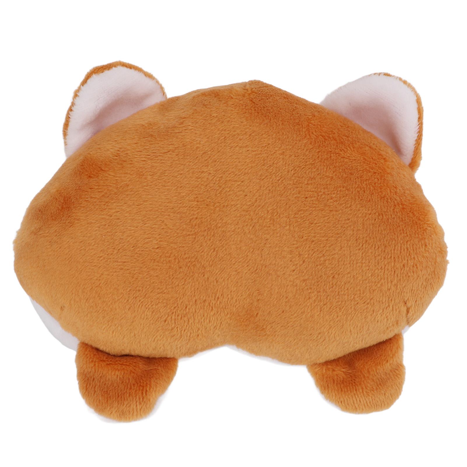 Corgi Ass Plush Squeaky Toy Funny Attractive Cleaning Teeth Pet Chew Toys For Small And Medium Sized Dogs