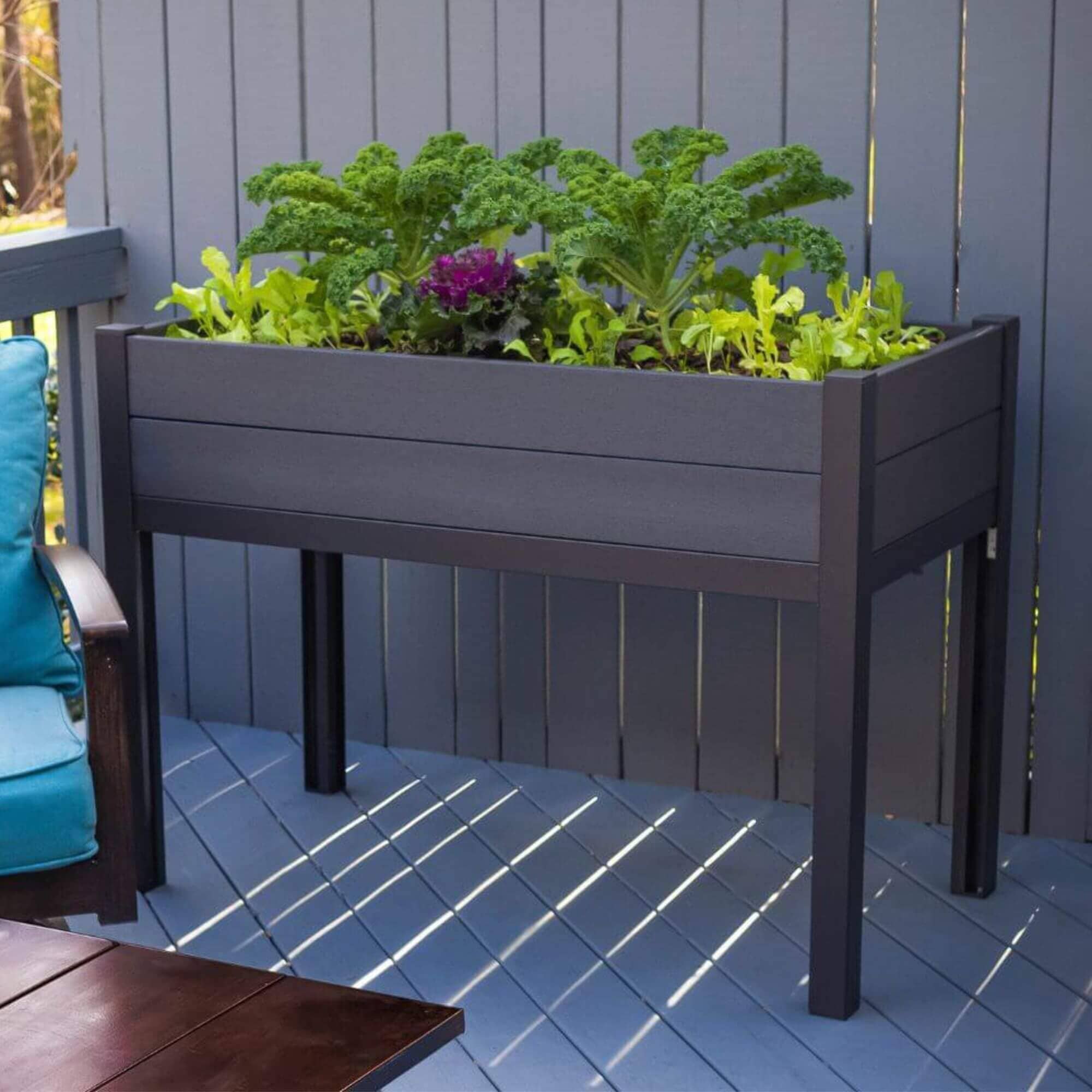 The Elevated Escape (24” x 48” x 34.5”) Elevated Garden Bed