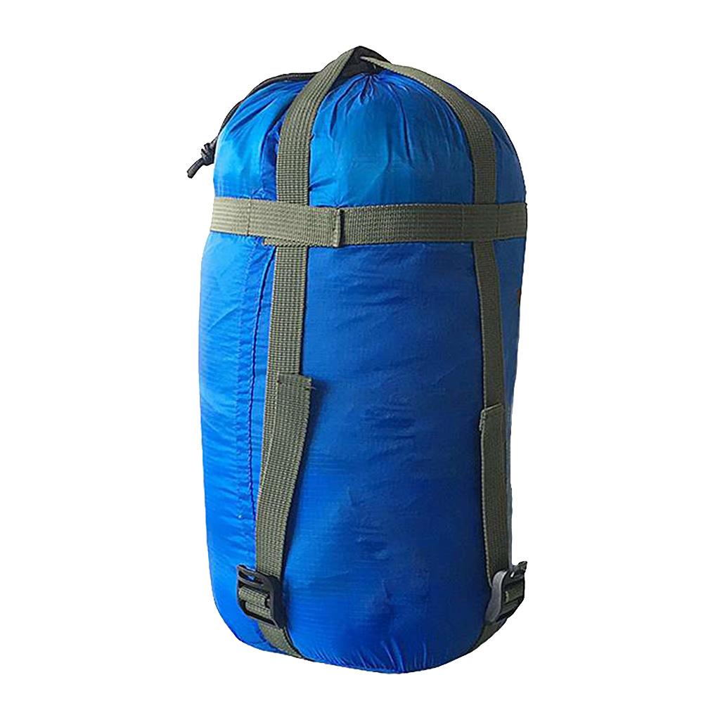 Compression Stuff Sack Water Sleeping Bag Storage Stuff Sack, Camping Sky Blue