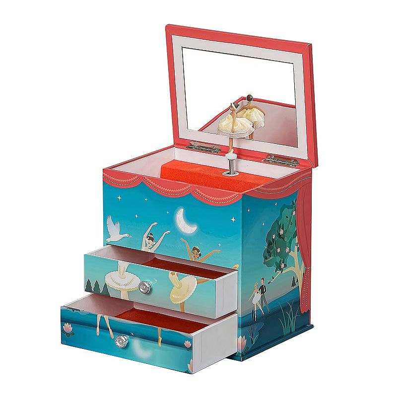 Mele and Co. Malorie Original Twirling Ballerina Girls Musical Jewelry Box