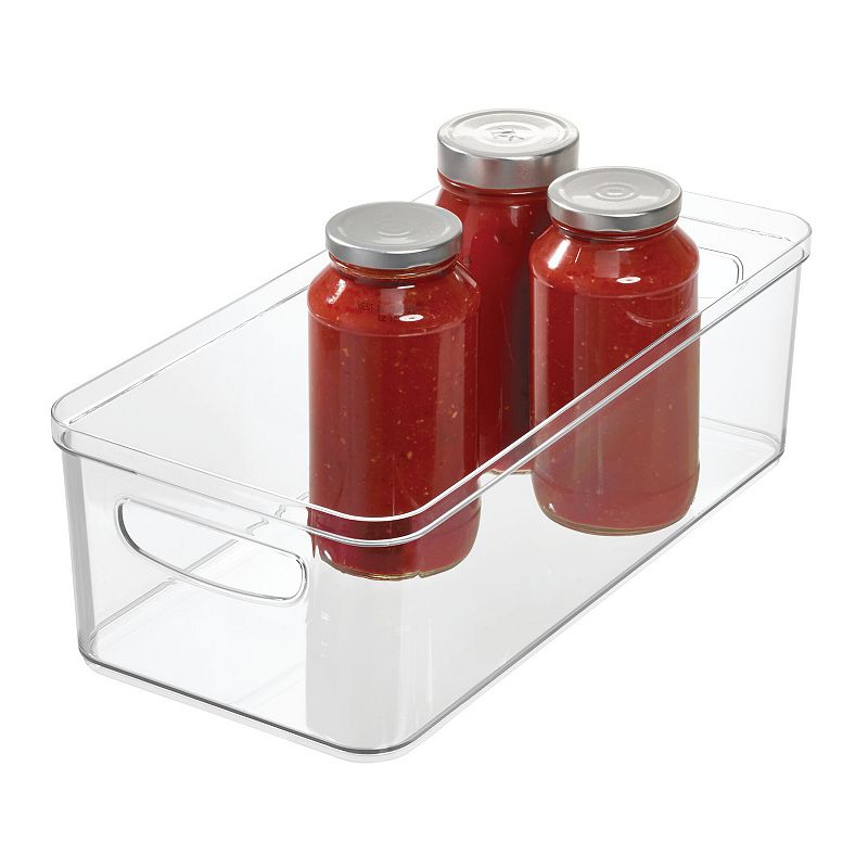 iDesign Crisp Bin 8 x 16 x 5 Clear Bin