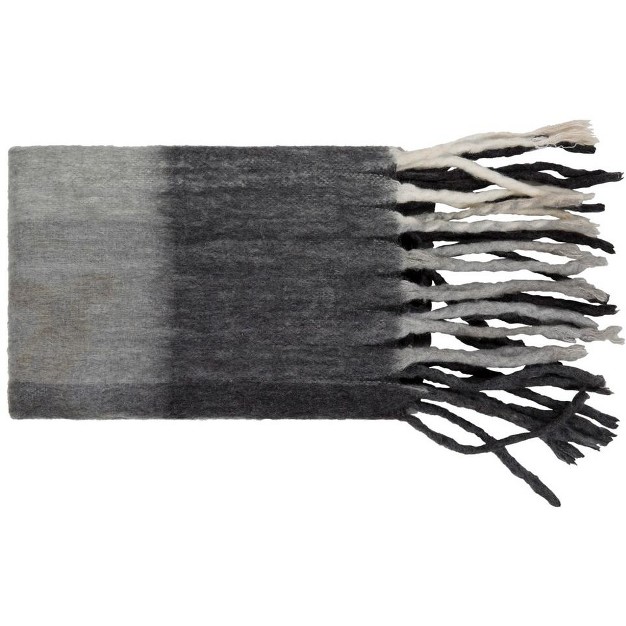 Mark amp Day Burserberg 50 quot w X 60 quot l Transitional Charcoal Throw Blankets