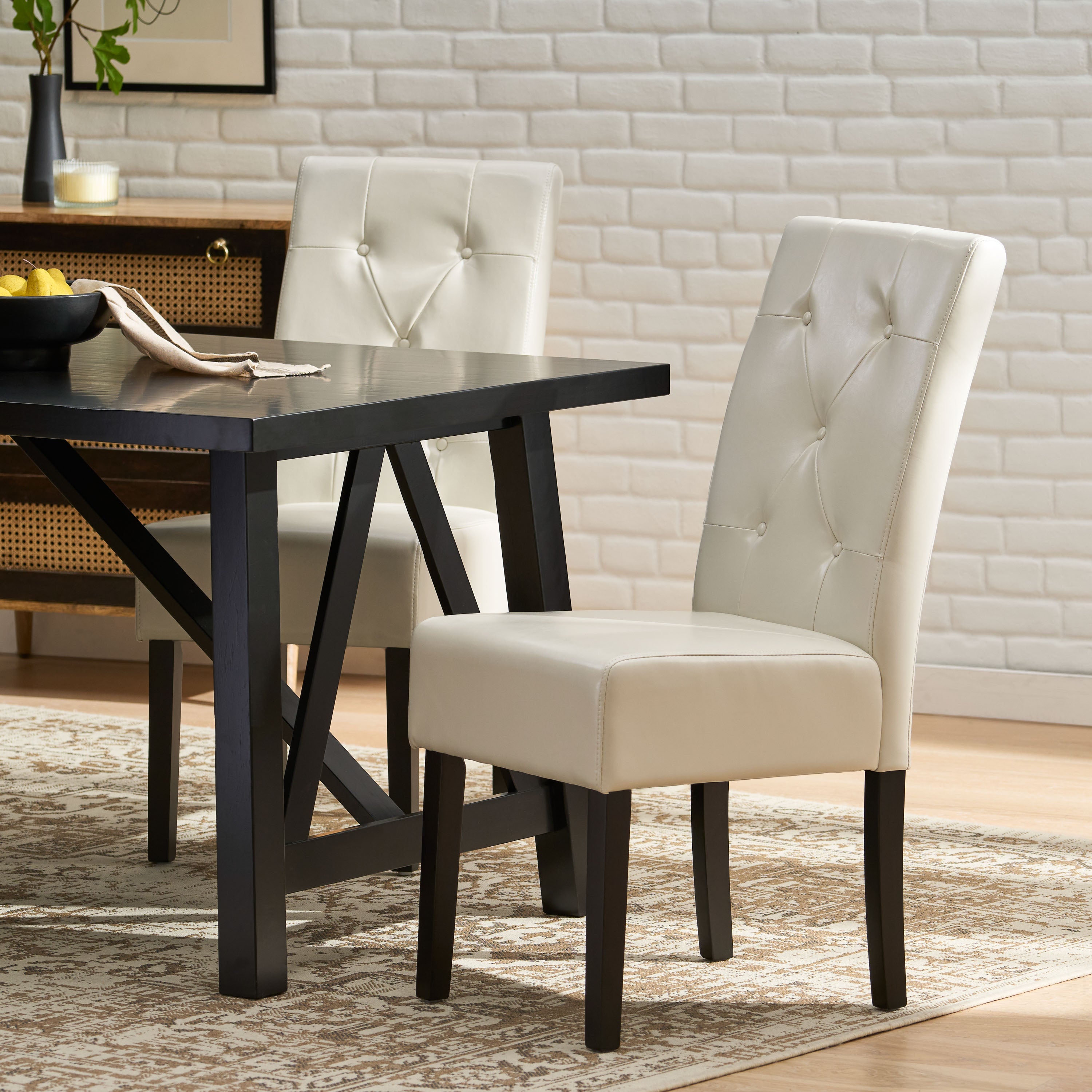 Alexander Bonded Leather Dining Chair