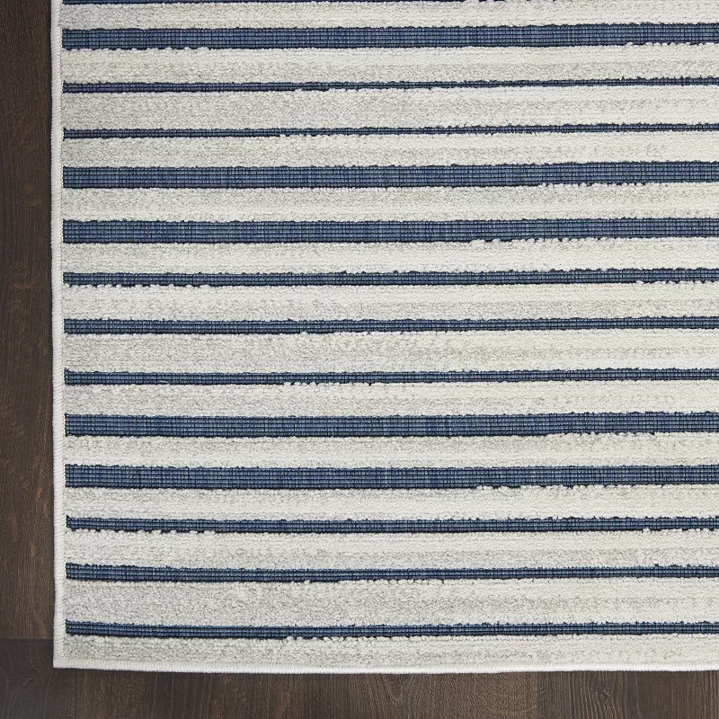 Nourison Calobra Striped Outdoor Area Rug