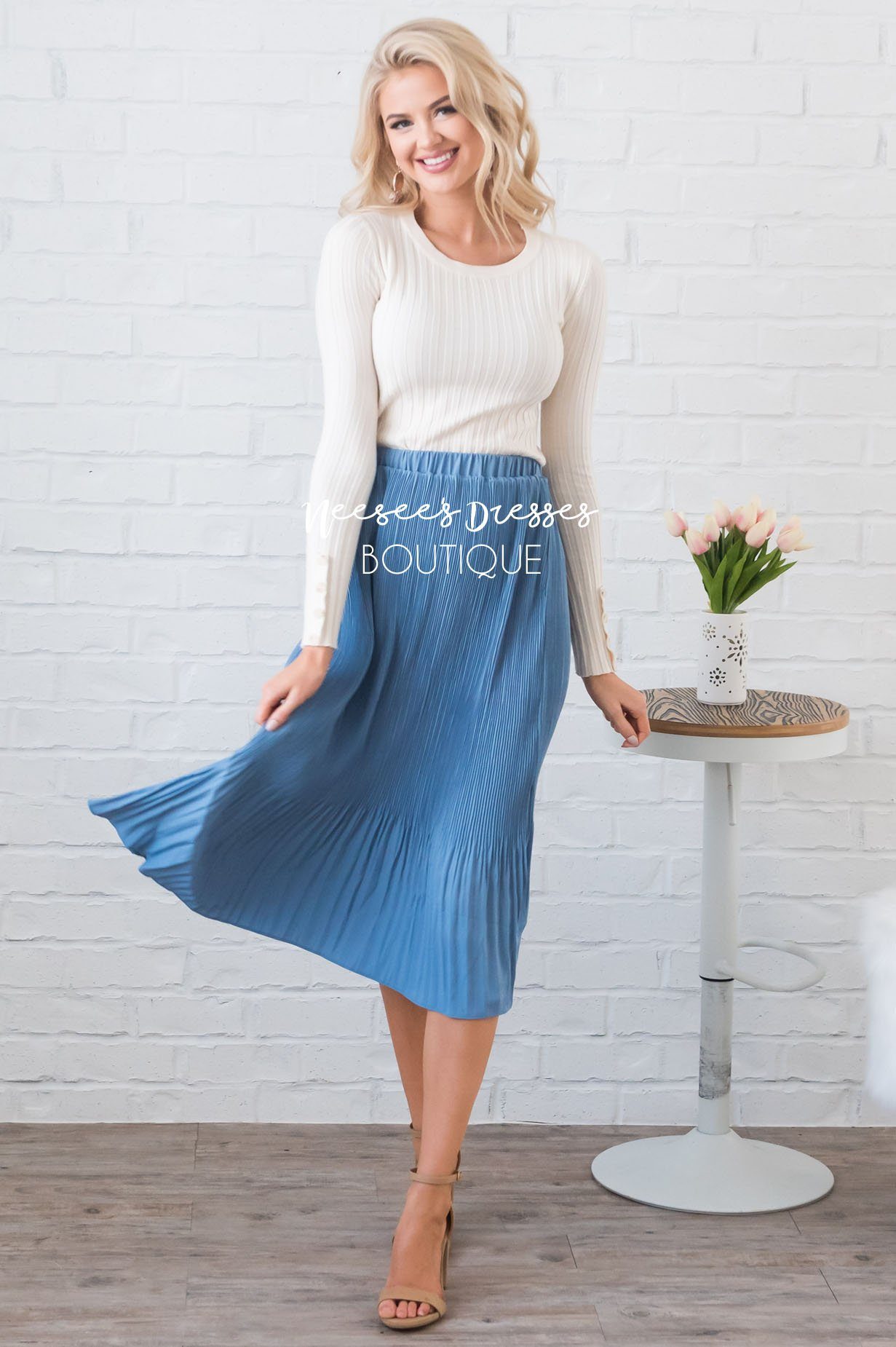 Vintage Garden Modest Skirt