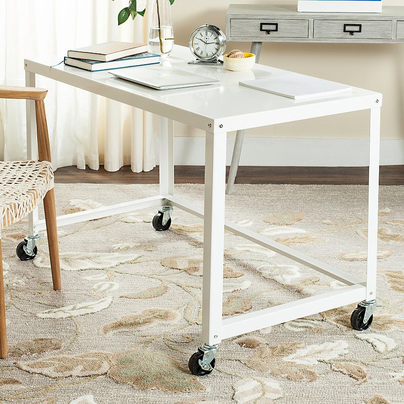 Safavieh Contemporary Industrial Rolling Desk