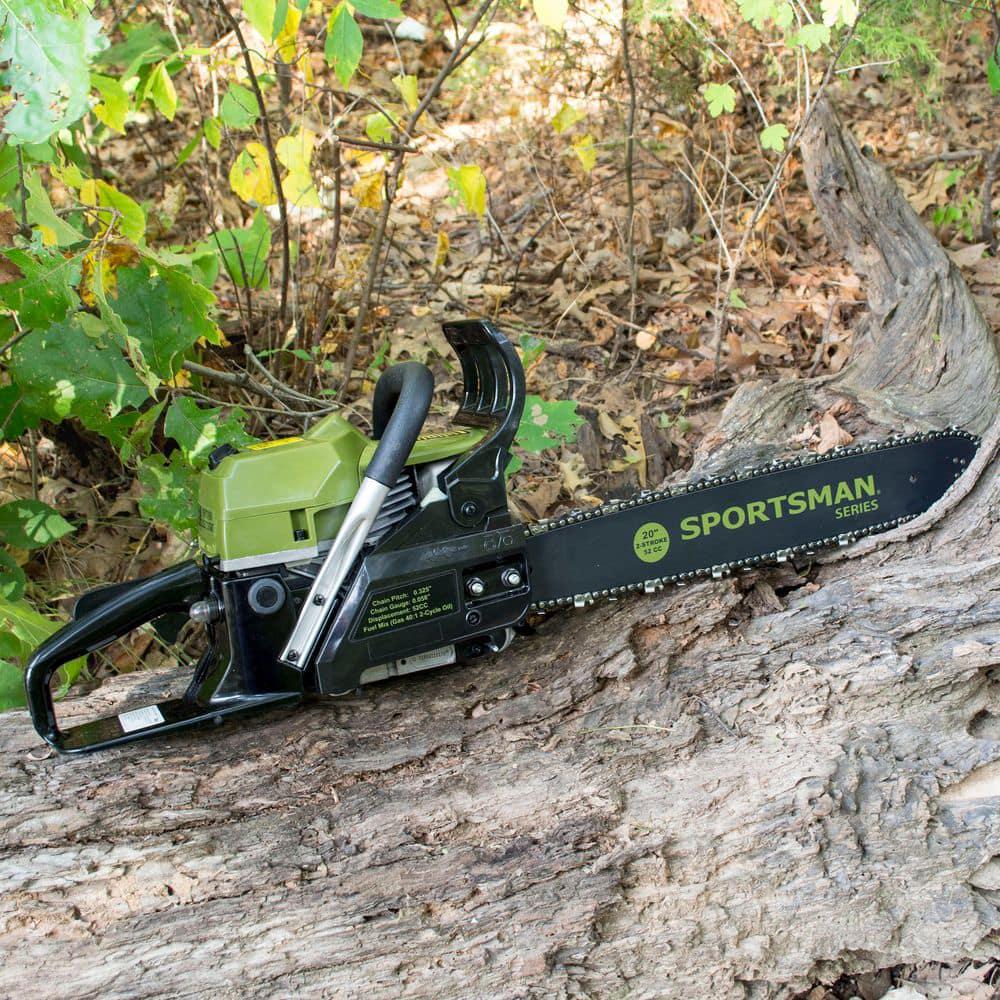 Sportsman 20 in 52 cc 2Stroke Rear Handle Gas Chainsaw