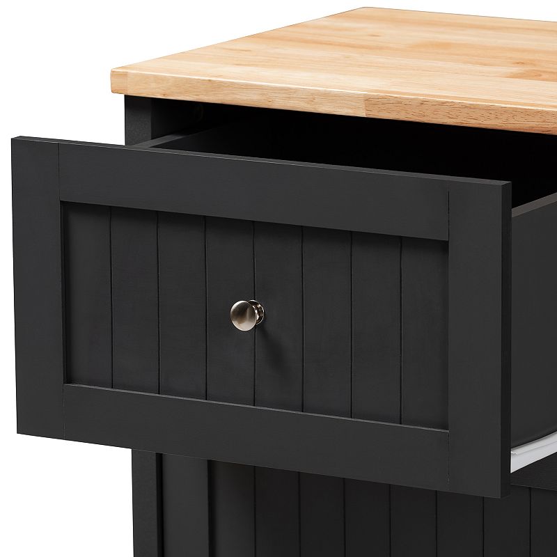 Baxton Studio Marcel Kitchen Storage Cabinet