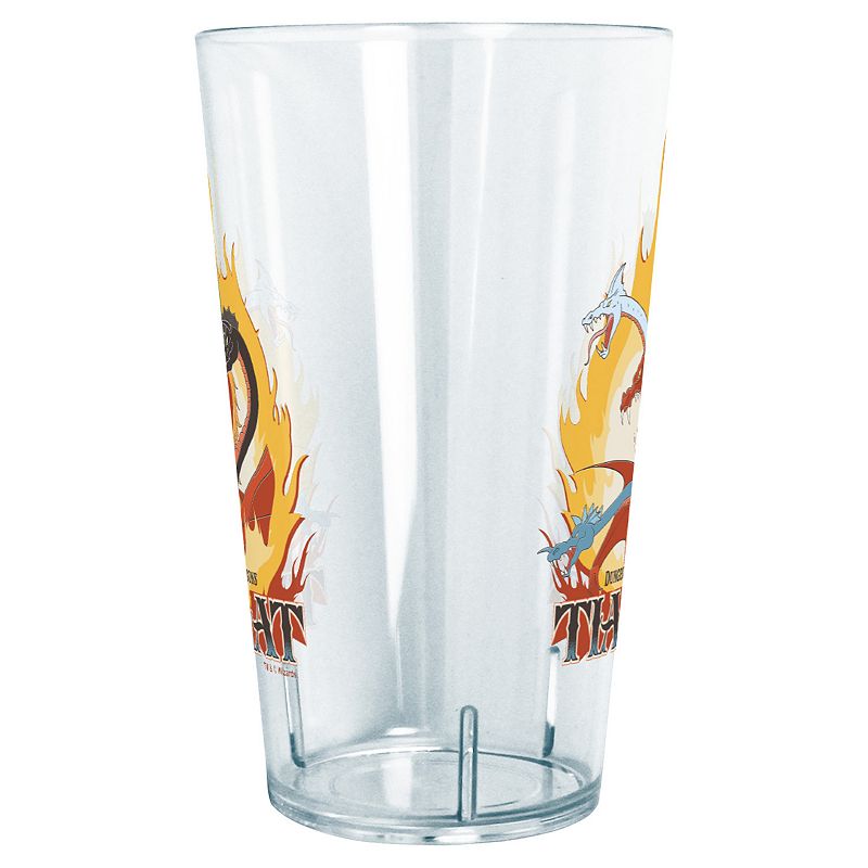 Dungeons and Dragons Tiamat Flames 24-oz. Tritan Plastic Tumbler