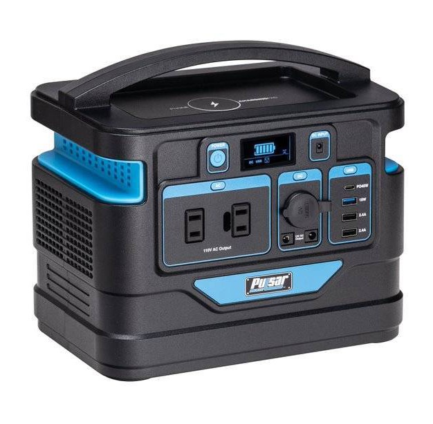 Pulsar 500w Portable Power Station Gas Powered Generator