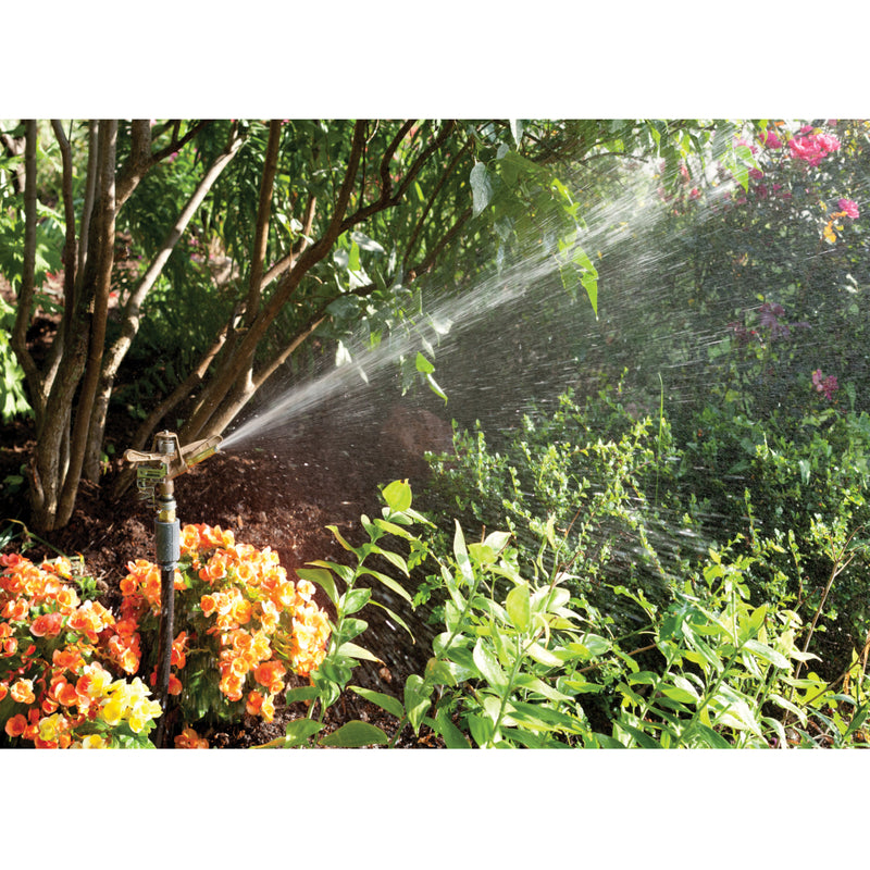 Rain Bird Brass Impact Sprinkler， 42 Ft. - 51 Ft.