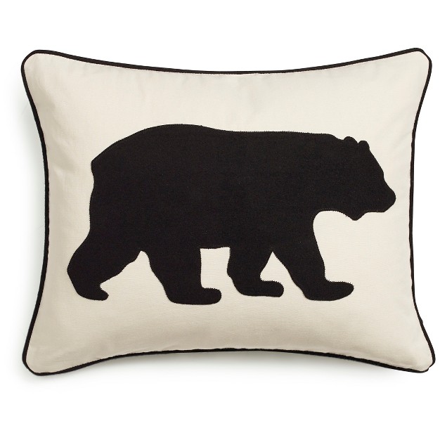 Bear Lumbar Throw Pillow Eddie Bauer