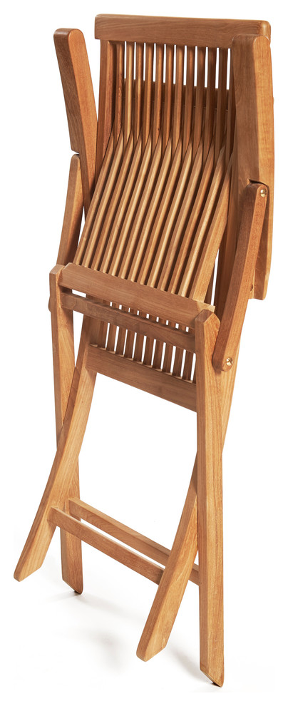 Teak Folding Armchair Klip Klap   Transitional   Outdoor Folding Chairs   by ARB Teak  ampSpecialties  Houzz