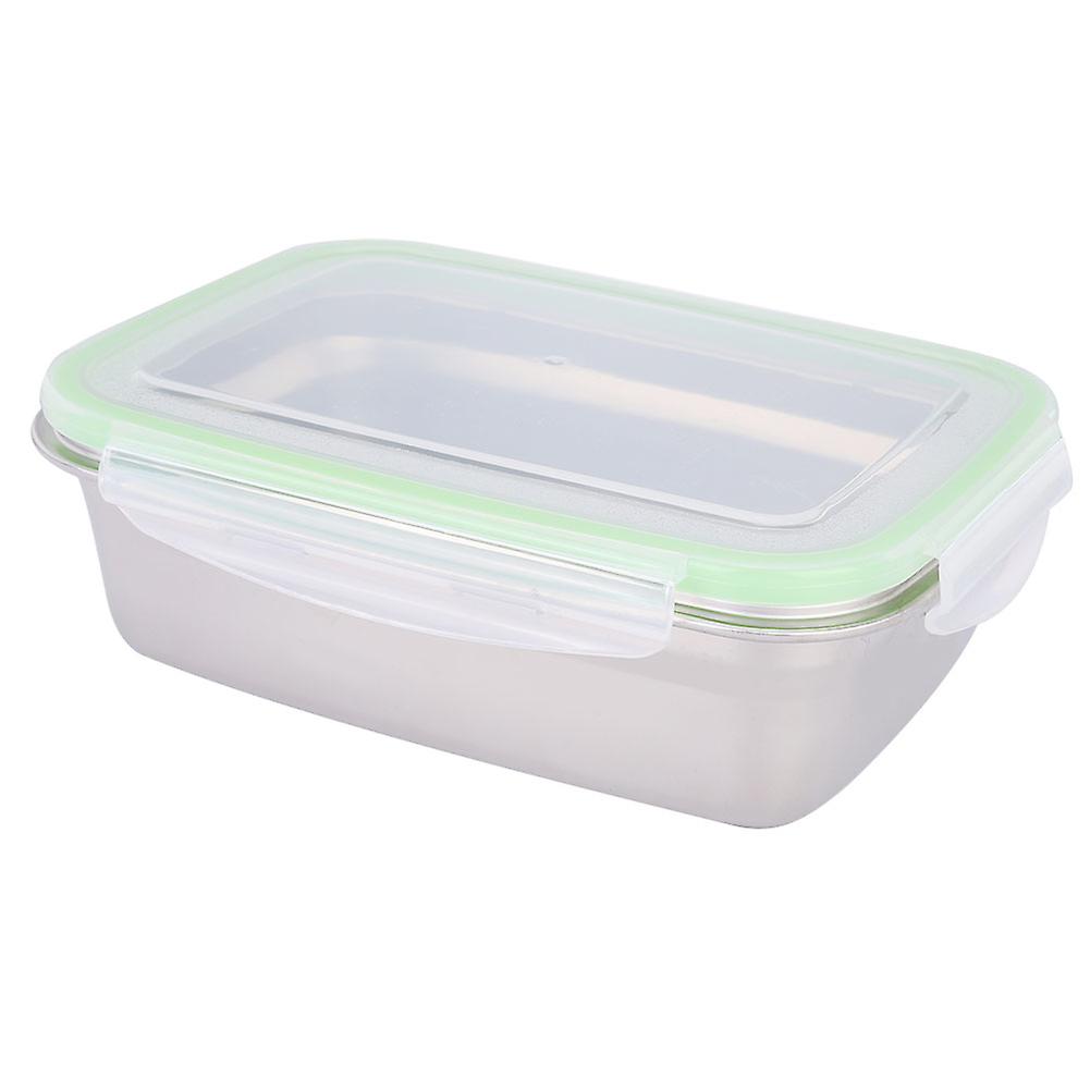 850ml Portable Outdoor Picnic Stainless Steel Lunch Box Sealing Food Box Container