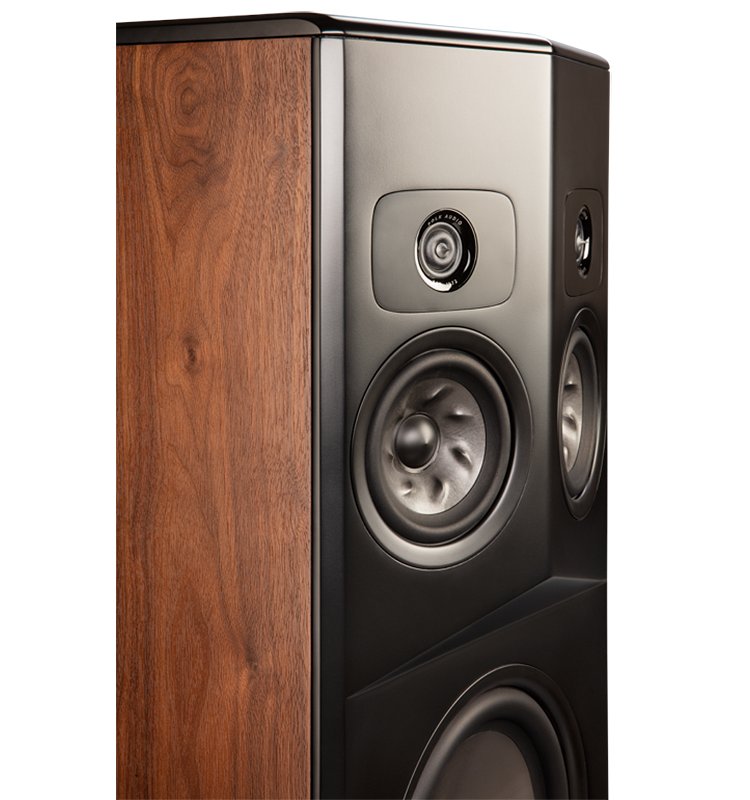 Polk Audio Legend Series L800 Brown Walnut Floorstanding Tower Speaker With Patented SDA-PRO Technology (Each)