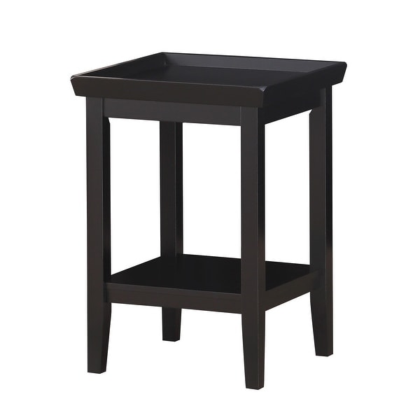 Porch and Den Luxembourg Rubberwood End Table