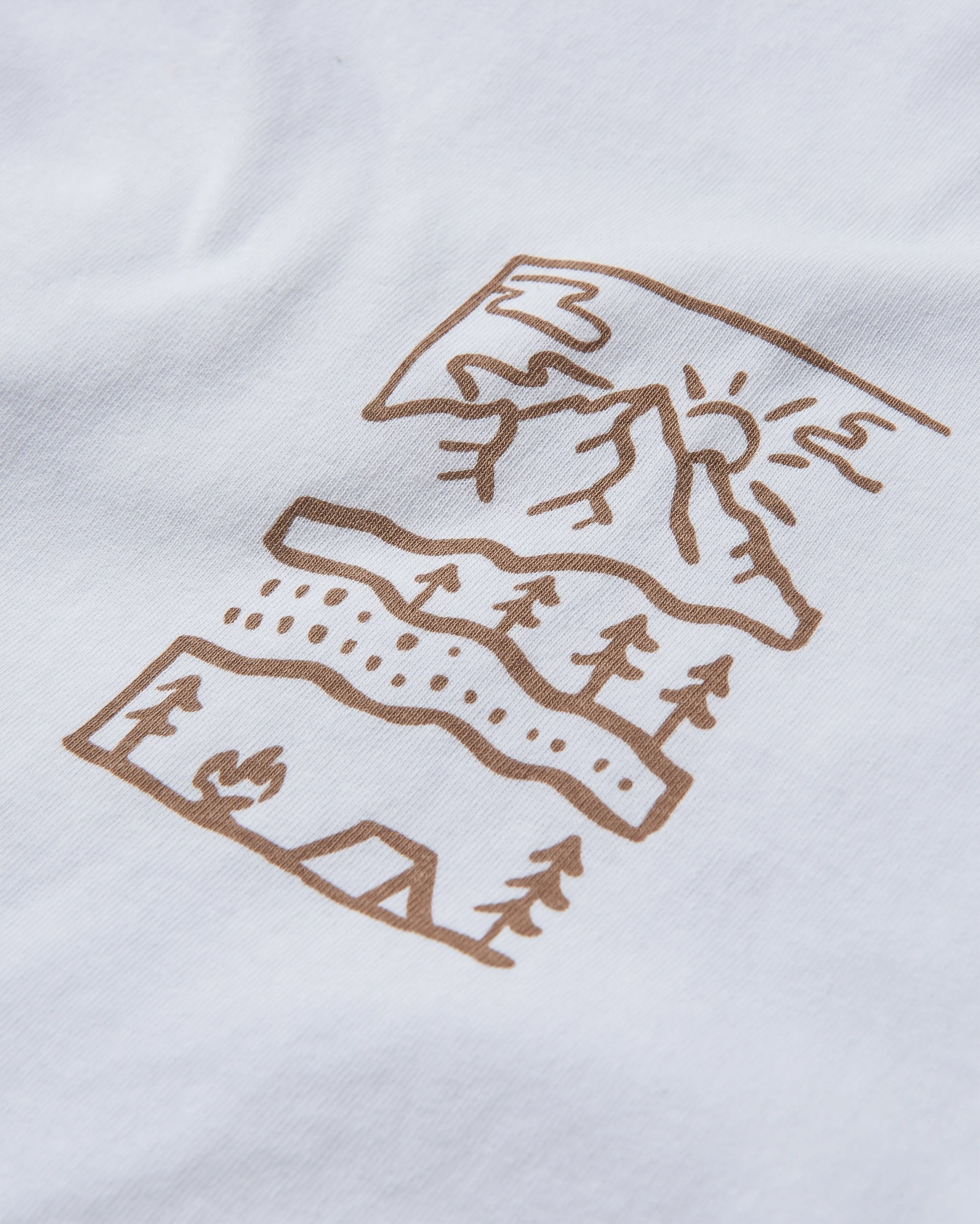 Nature Recycled Cotton T-Shirt - White