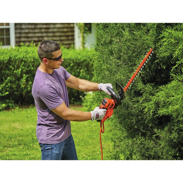 Black amp Decker Beht350 120v 4 Amp Brushed 22 In Corded Hedge Trimmer