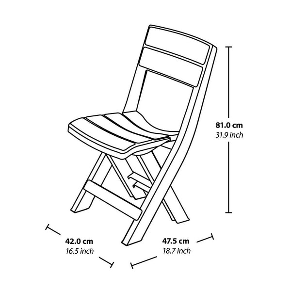 RIMAX Folding Bistro Set