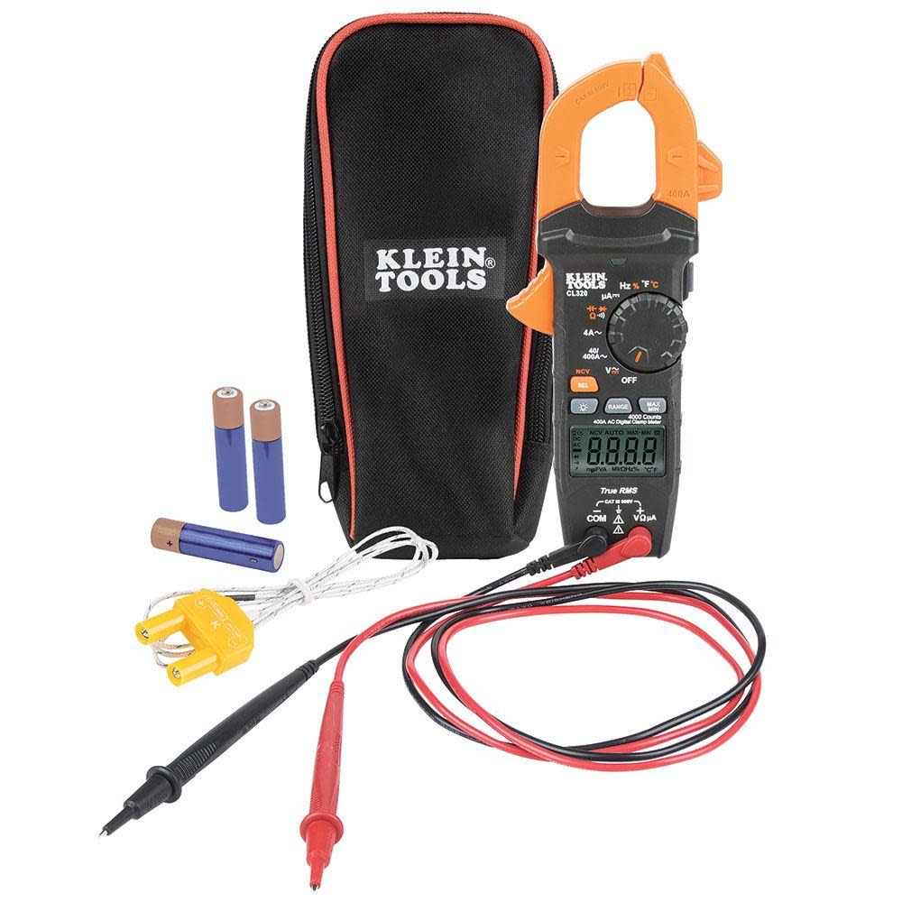 Klein Tools HVAC Digital Clamp Meter CL320 from Klein Tools