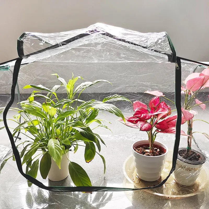 Moderate price wholesale plastic miniature Easily Assembled greenhouse