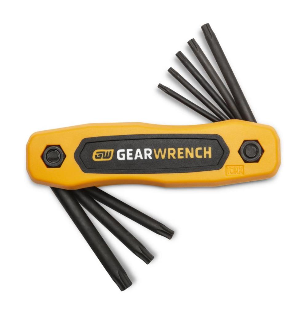 GEARWRENCH Torx Folding Hex Key Set 8pc 83508 from GEARWRENCH