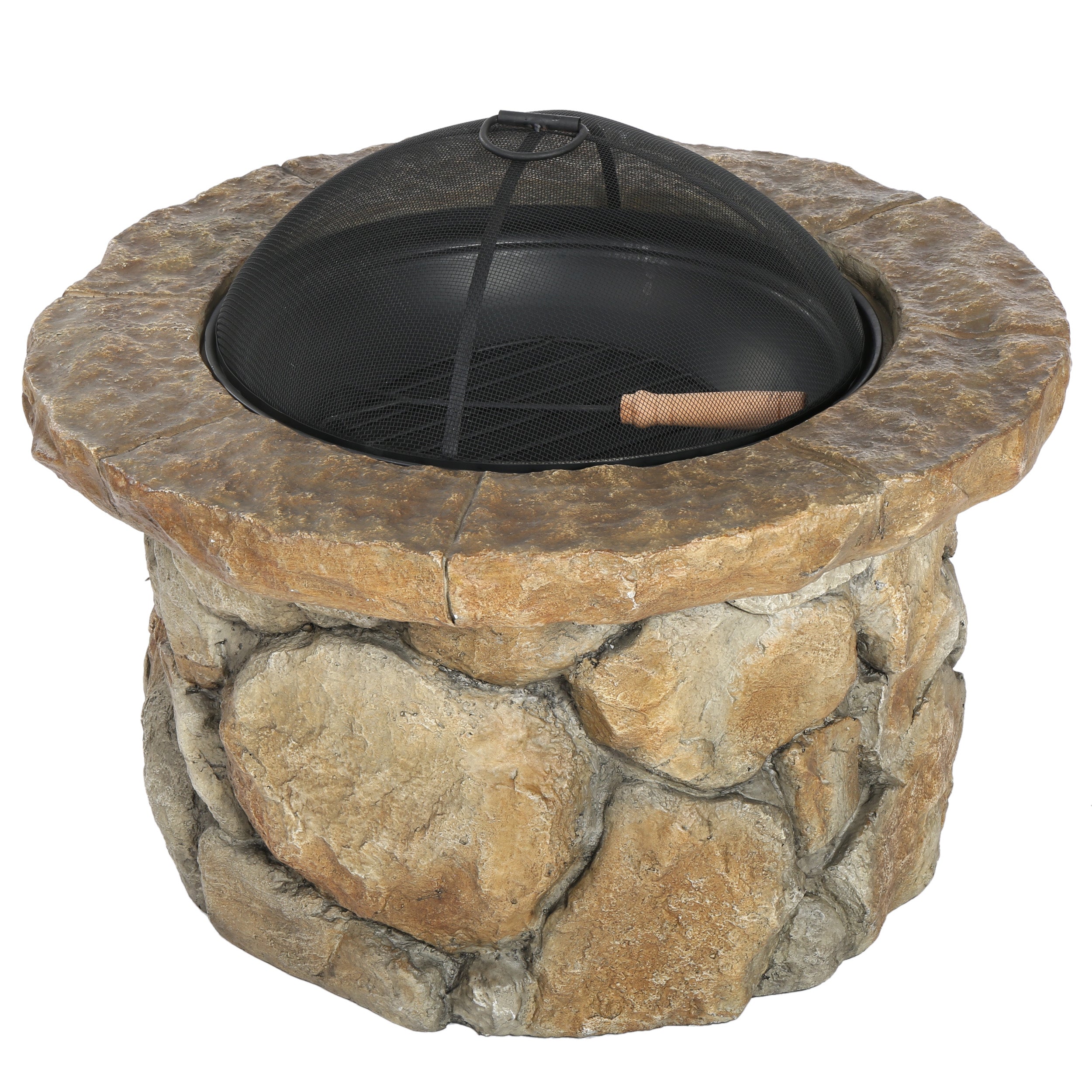 Taylor Outdoor Natural Stone Fire Pit