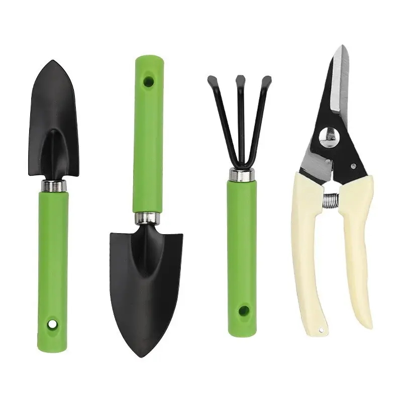 5 Piece Heavy Duty Gardening Hand Tool with Waist Pack