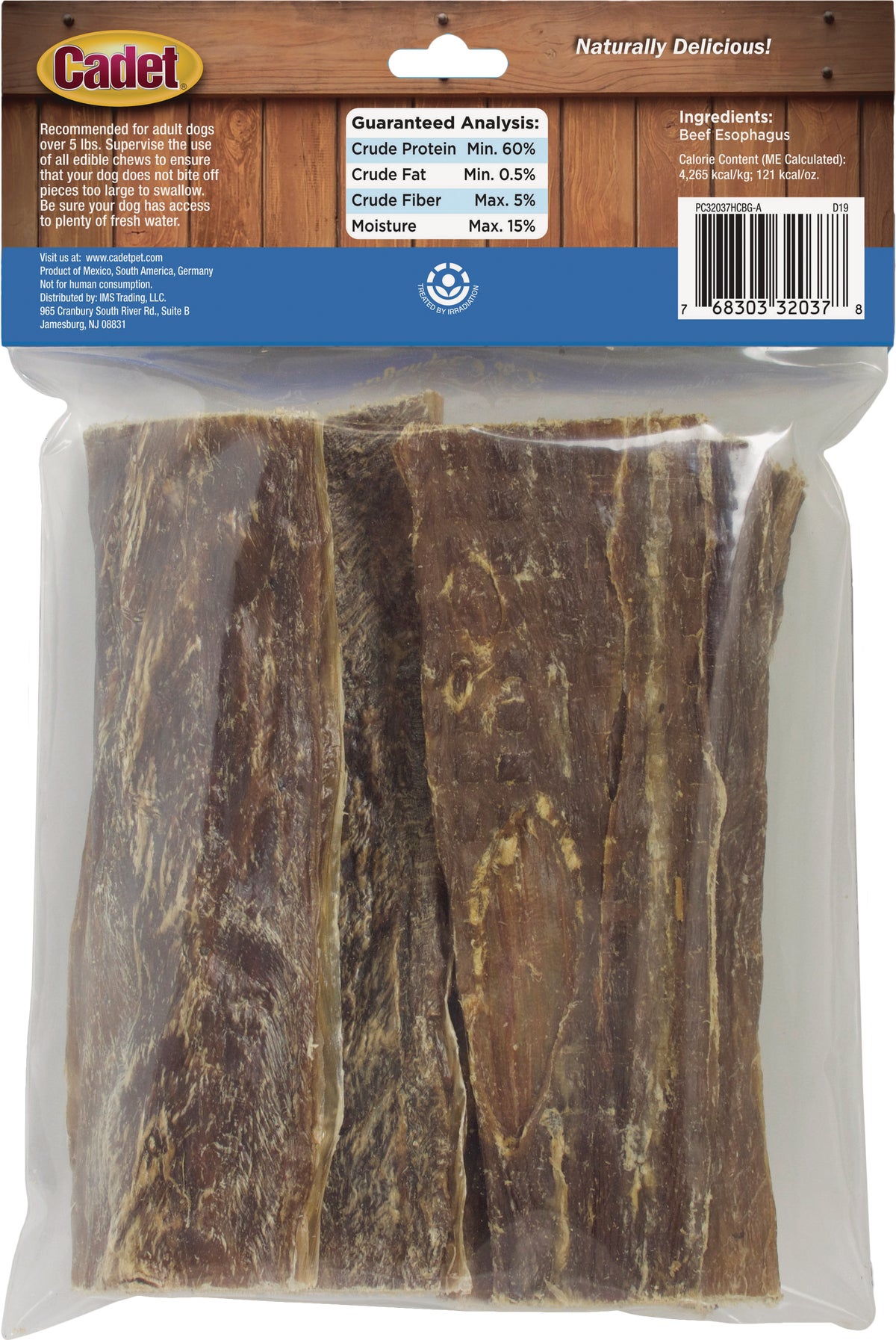 Cadet Beef Strips Dog Treat 10-Pack