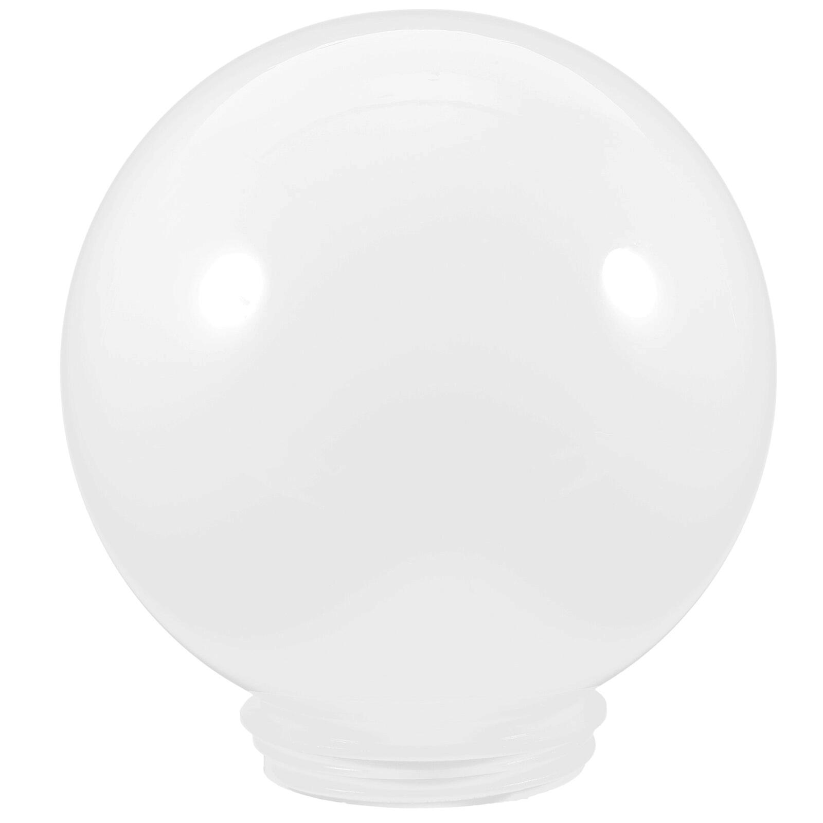 Smooth Ball Shape Lampshade Replacement Household Acrylic Light Cover Outdoor Spherical Lamp Cover