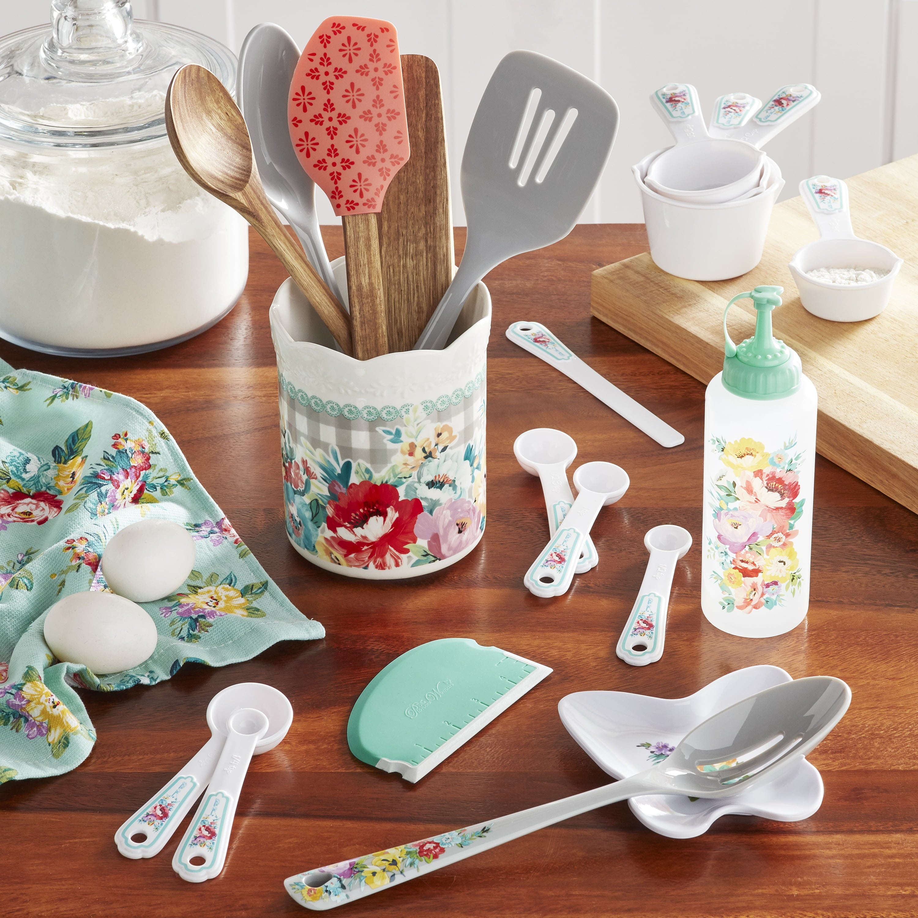 The Pioneer Woman 20-Piece Kitchen Gadget Set, Sweet Romance