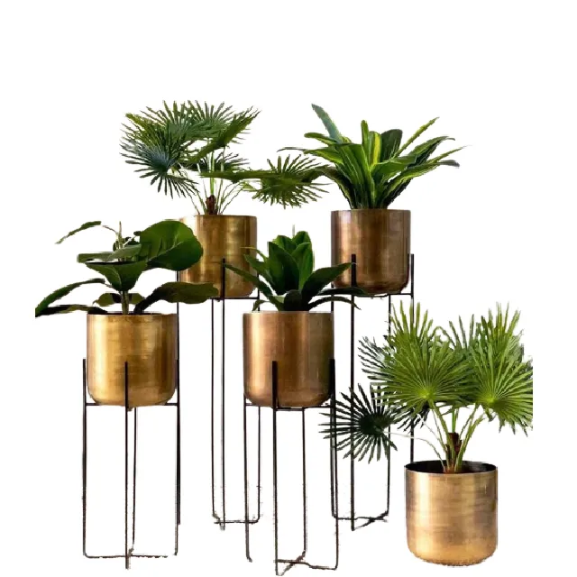 Discover Our Exquisite Planters   Direct Factory Price Metal Made Floor Planter Large Outdoor Planter