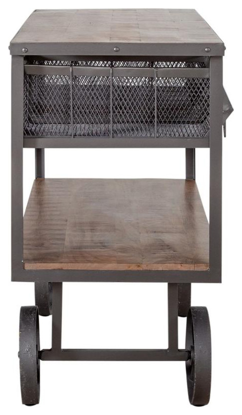 Accent Trolley   2130 AT1000   Contemporary   Accent Chests And Cabinets   by BisonOffice  Houzz