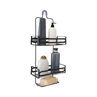 Elle Decor Noir Shower Caddy in Black EL-44041-BLACK