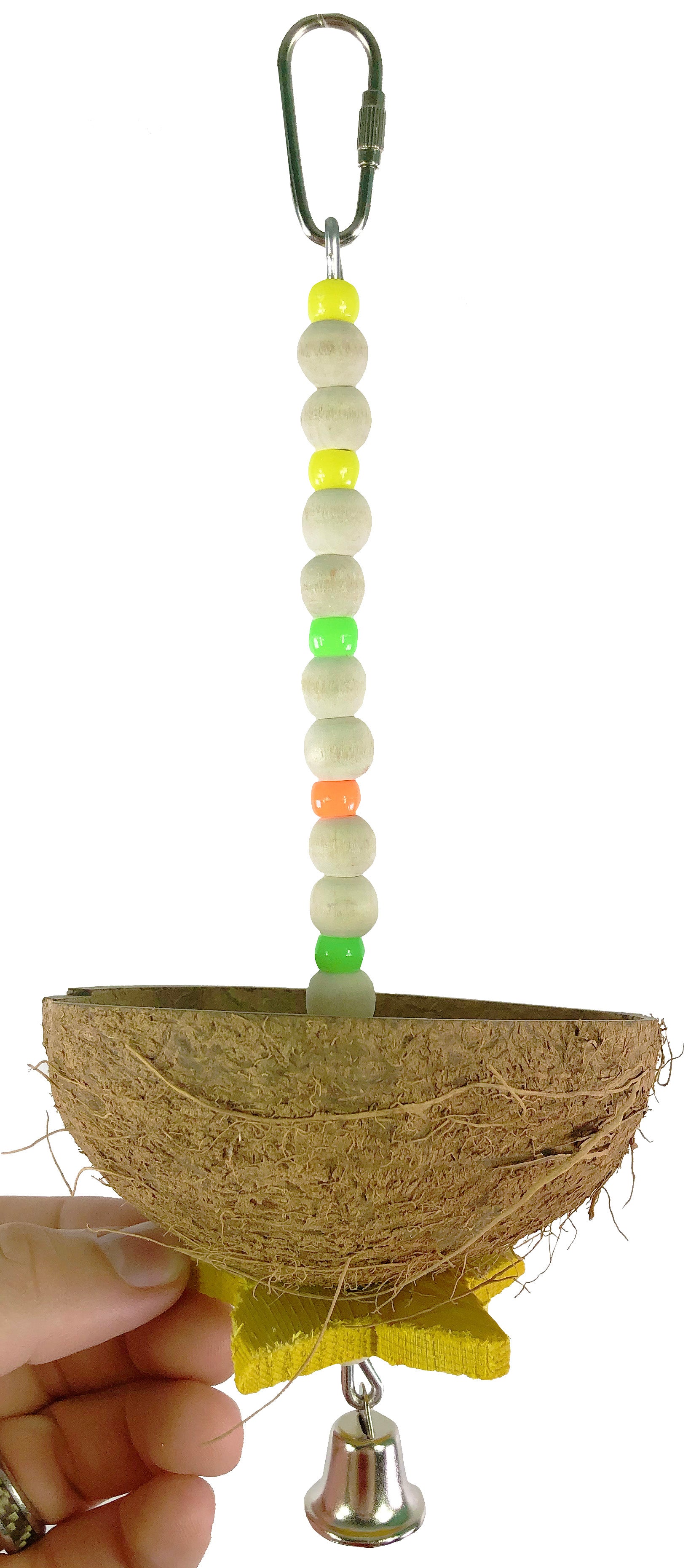 Bonka Bird Toys 839 Coco Hanger Bird Toy.