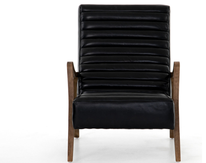 Charles Living Chair   Midcentury   Armchairs And Accent Chairs   by Marco Polo Imports  Houzz