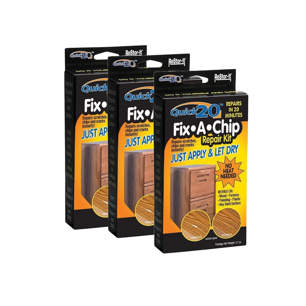 ReStor it Quick 20 Minute Fix A Chip Furniture Repair Kit
