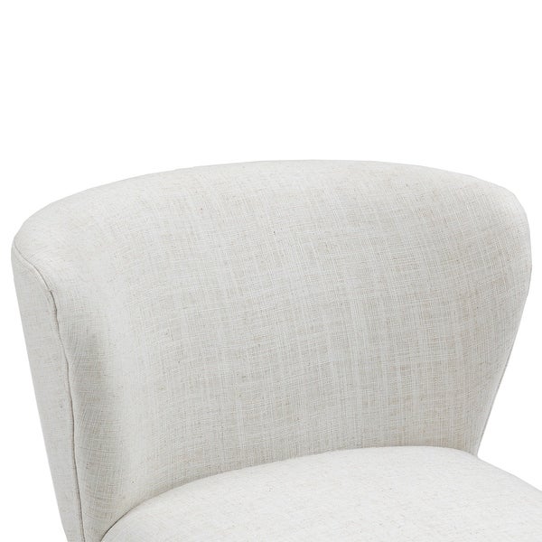 2SET Mid Century Linen Accent Chair