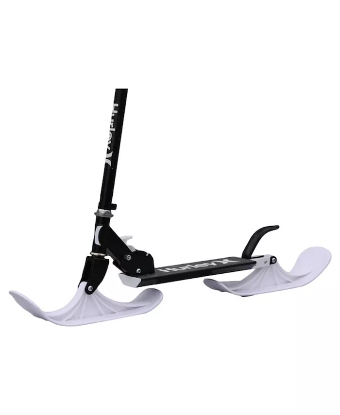 Hurley 2 in 1 Convertible Snow Scooter with Interchangeable Wheels