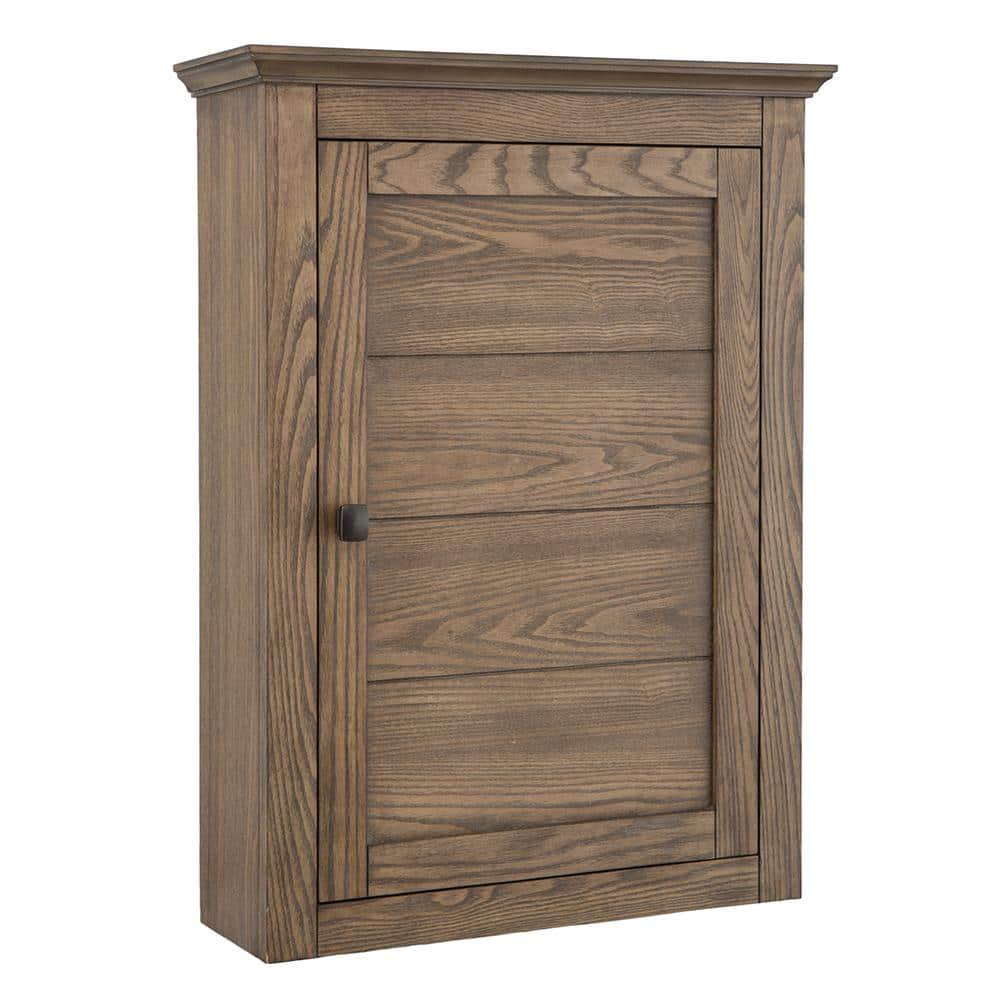 Home Decorators Collection Stanhope 22 in W x 30 in H Wall Cabinet in Reclaimed Oak