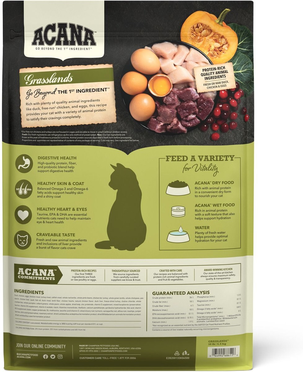 ACANA Grasslands Grain-Free Dry Cat Food